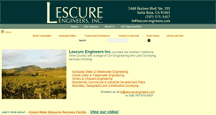 Desktop Screenshot of lescure-engineers.com